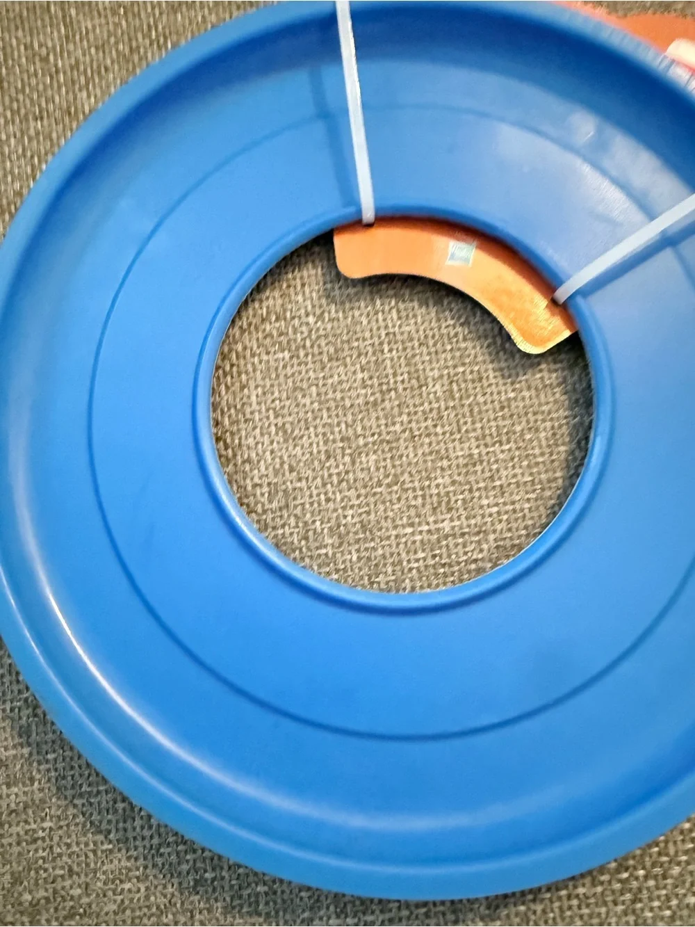 Blue Rugged Flyer Ring Chuckit! - Durable Fetch Toy & Nerf Flyer Set of 2 frisbe